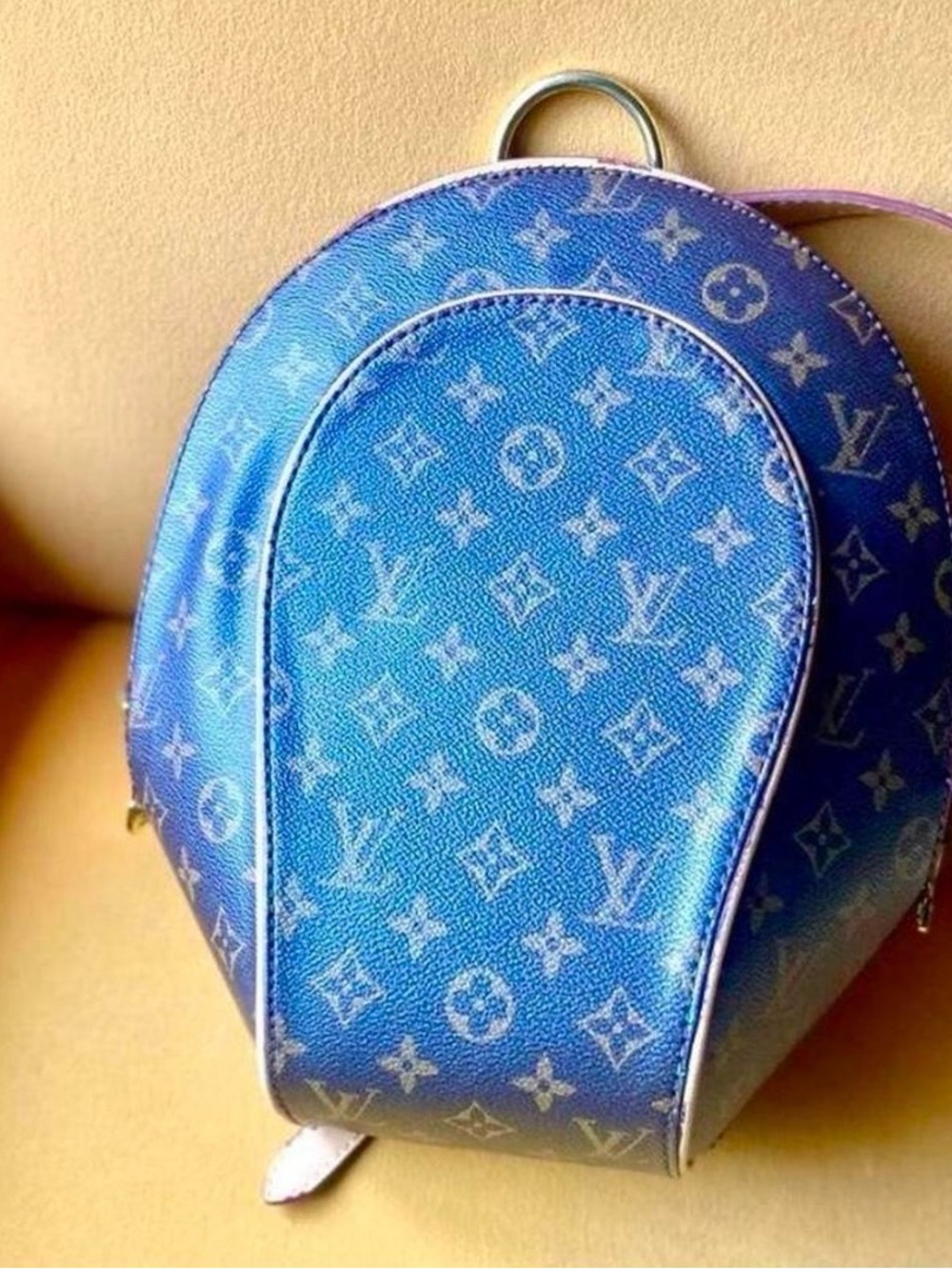 Louis Vuitton Blue Monogram Backpack
